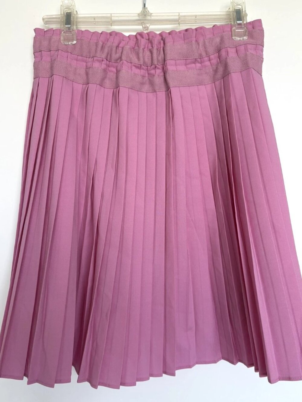 No 21 GILMAR PINK PLEATED MINI SKIRT EU SIZE 40 MADE IN ITALY DESIGNER
